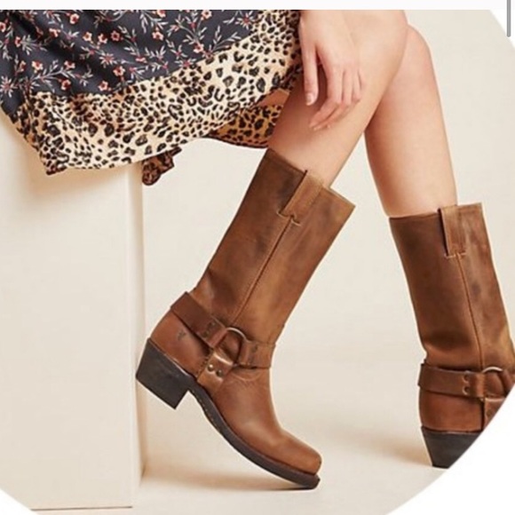 Frye Shoes - SALE ❤️FRYE Distressed leather Harness 12R boots